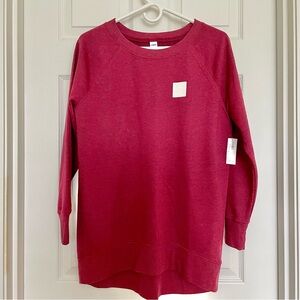 Old Navy Plum Long Sleeve Crewneck Tunic Sweatshirt – Size S